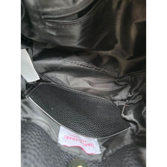 Isaac Mizrahi Faux Fur Handbag With Gold Chain Strap & Adjustable Handle - Picture 3 of 7